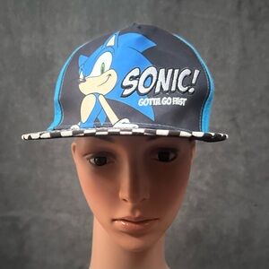 Sonic the Hedgehog trucker hat SnapBack